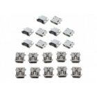 Разъемы зарядки, системные и под гарнитуру Разъемы зарядки, системные и под гарнитуру