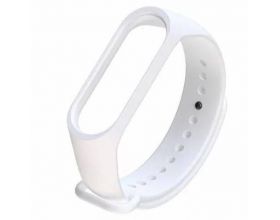 Ремешок силиконовый для XIAOMI MI Band 5/6/7 белый Ремешок силиконовый для XIAOMI MI Band 5/6/7 белый