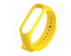 Ремешок силиконовый для XIAOMI MI Band 5/6/7 желтый Ремешок силиконовый для XIAOMI MI Band 5/6/7 желтый