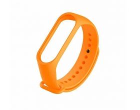 Ремешок силиконовый для XIAOMI MI Band 5/6/7 оранжевый Ремешок силиконовый для XIAOMI MI Band 5/6/7 оранжевый