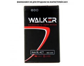 Аккумуляторная батарея WALKER для BL-4CT Nokia 2720/5310 860mAh Аккумуляторная батарея WALKER для BL-4CT Nokia 2720/5310 860mAh