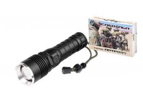 Фонарь ручной Патриот PT-FLR10 (SL-P515) (1L, 18650.,ZOOM) Фонарь ручной Патриот PT-FLR10 (SL-P515) (1L, 18650.,ZOOM)
