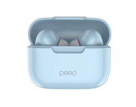 Bluetooth наушники Pero TWS06 Comfort голубые Bluetooth наушники Pero TWS06 Comfort голубые