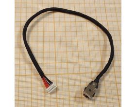 Разъем питания для ноутбука Lenovo B560 с кабелем 20см Разъем питания для ноутбука Lenovo B560 с кабелем 20см