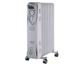 Масляный обогреватель OASIS US-15 1500 Вт, 7 секций Масляный обогреватель OASIS US-15 1500 Вт, 7 секций