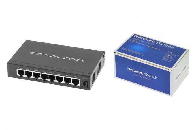 Коммутатор неуправляемый Орбита OT-VNP39 (100/1000Мбит, 8 портов) Коммутатор неуправляемый Орбита OT-VNP39 (100/1000Мбит, 8 портов)
