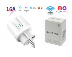 Умная розетка Орбита OT-HOS07 (1 гнездо,16А,Wi-Fi) Умная розетка Орбита OT-HOS07 (1 гнездо,16А,Wi-Fi)