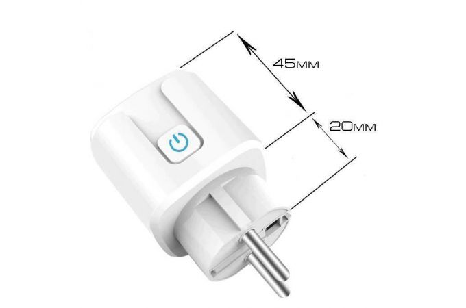 Умная розетка Орбита OT-HOS07 (1 гнездо,16А,Wi-Fi) Умная розетка Орбита OT-HOS07 (1 гнездо,16А,Wi-Fi)