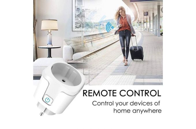 Умная розетка Орбита OT-HOS07 (1 гнездо,16А,Wi-Fi) Умная розетка Орбита OT-HOS07 (1 гнездо,16А,Wi-Fi)