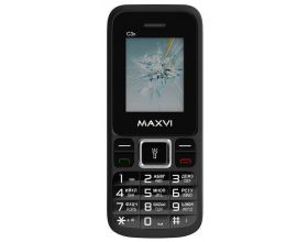 Сотовый телефон MAXVI  C3n Black Сотовый телефон MAXVI  C3n Black