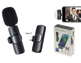 Микрофон петличный беспроводной Орбита OT-SML02 (Type-C) Микрофон петличный беспроводной Орбита OT-SML02 (Type-C)