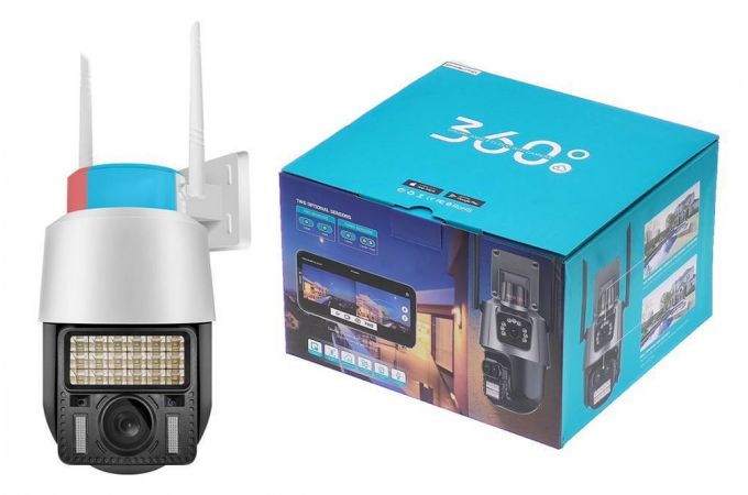 Видеокамера IP 4G Орбита OT-VNI59 (2048*1536, 3Mpix, 3,6мм, пластик)