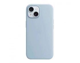 Чехол для iPhone 15 Pro (6,1) Silicone Case Soft Touch (светло-синий)