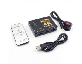 Переключатель 5 HDMI - HDMI (мама - мама) UltraHD 4K с пультом Переключатель 5 HDMI - HDMI (мама - мама) UltraHD 4K с пультом
