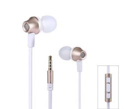 Наушники вакуумные проводные Remax RM-610D (белый) Наушники вакуумные проводные Remax RM-610D (белый)