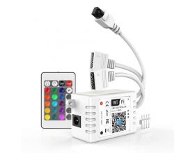 LED контроллер Огонек OG-LDL27 (Wi-Fi, 2*RGB,пульт) LED контроллер Огонек OG-LDL27 (Wi-Fi, 2*RGB,пульт)