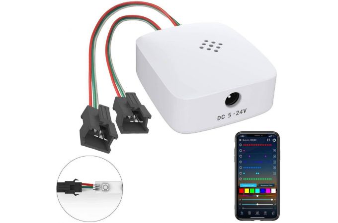 LED контроллер Огонек OG-LDL30 (Wi-Fi, 2*RGB) LED контроллер Огонек OG-LDL30 (Wi-Fi, 2*RGB)