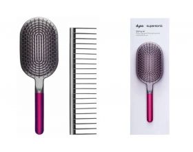 Расчески DYSO 2 шт массажная и для локонов (розовый)