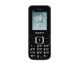 Сотовый телефон MAXVI  C3i Black без СЗУ в комплекте Сотовый телефон MAXVI  C3i Black без СЗУ в комплекте