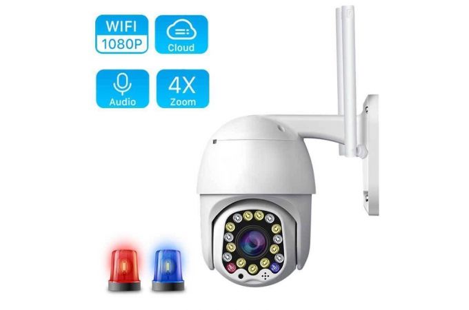 Видеокамера Орбита OT-VNI23(С383) Белая IP-WI-FI Видеокамера Орбита OT-VNI23(С383) Белая IP-WI-FI