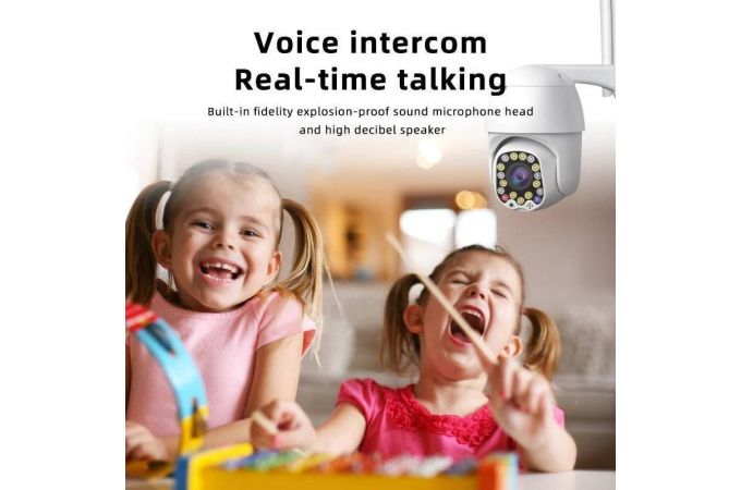 Видеокамера Орбита OT-VNI23(С383) Белая IP-WI-FI Видеокамера Орбита OT-VNI23(С383) Белая IP-WI-FI