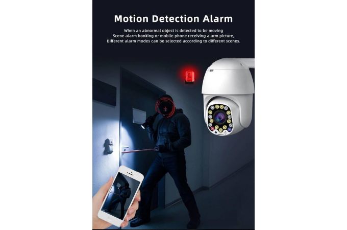 Видеокамера Орбита OT-VNI23(С383) Белая IP-WI-FI Видеокамера Орбита OT-VNI23(С383) Белая IP-WI-FI