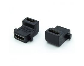Переходник HDMI (мама - мама) угловой V1.4 Переходник HDMI (мама - мама) угловой V1.4