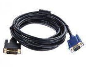 Кабель DVI-I - VGA (папа - папа) 1.5 м Кабель DVI-I - VGA (папа - папа) 1.5 м