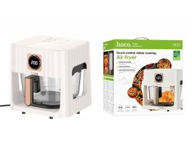 Аэрогриль HOCO HE22 4,5л, из боросиликатного стекла, с сенсорным экраном, БЕЛЫЙ Аэрогриль HOCO HE22 4,5л, из боросиликатного стекла, с сенсорным экраном, БЕЛЫЙ