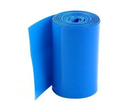 Термоусадочная плёнка ширина 65мм (5 метров) цвет синий Термоусадочная плёнка ширина 65мм (5 метров) цвет синий