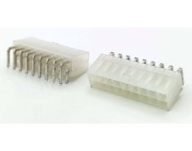 Разъем питания 18 pin (мама) Г-образный Разъем питания 18 pin (мама) Г-образный