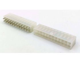 Разъем питания 24 pin (мама) прямой Разъем питания 24 pin (мама) прямой