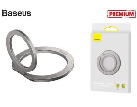 Держатель для телефона Baseus Halo Series кольцо, складной (серебристый) Держатель для телефона Baseus Halo Series кольцо, складной (серебристый)
