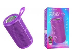 Портативная беспроводная колонка BOROFONE BR37 Noble sports (фиолетовый) Портативная беспроводная колонка BOROFONE BR37 Noble sports (фиолетовый)
