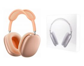 Наушники мониторные беспроводные AirPods Max USB-C в коробке Premium (copy orig.) (оранжевые)