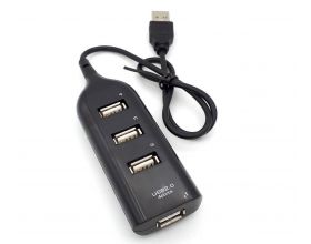 Разветвитель USB HUB 2.0 NN-HB004 на 4 порта (черный) Разветвитель USB HUB 2.0 NN-HB004 на 4 порта (черный)