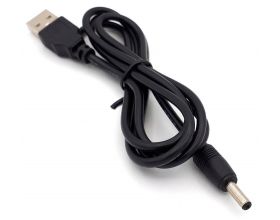 Кабель USB Type-A (папа) - штекер 3,5 х 1,35 мм (папа) 1 м Кабель USB Type-A (папа) - штекер 3,5 х 1,35 мм (папа) 1 м
