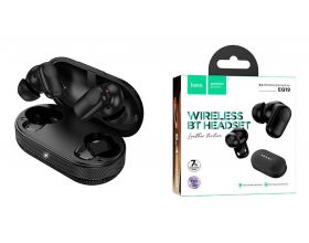 Наушники вакуумные беспроводные HOCO EQ19 Duke Ⅴ true wireless BT headset (черный) Наушники вакуумные беспроводные HOCO EQ19 Duke Ⅴ true wireless BT headset (черный)