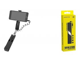 Монопод штатив для селфи BOROFONE BY3 черный (AUX) Монопод штатив для селфи BOROFONE BY3 черный (AUX)