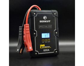 Стартовый бустер BERKUT Specialist JSC-600C Гибридное пуско-зар. устр, 600А, до 5 пусков, кейс Стартовый бустер BERKUT Specialist JSC-600C Гибридное пуско-зар. устр, 600А, до 5 пусков, кейс