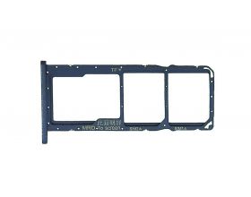 Держатель SIM для Huawei Honor 8A/ 8A Pro (синий) Держатель SIM для Huawei Honor 8A/ 8A Pro (синий)