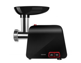 Мясорубка CENTEK CT-1621 черный 2000Вт, реверс, 2 диска, стальной нож и узлы Мясорубка CENTEK CT-1621 черный 2000Вт, реверс, 2 диска, стальной нож и узлы