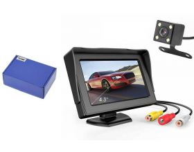 Монитор и камера автомобильные в наборе TDS TS-CAV35 (4.3",480*270,12-24В) Монитор и камера автомобильные в наборе TDS TS-CAV35 (4.3",480*270,12-24В)