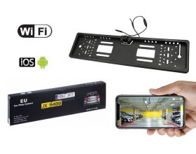 Рамка для номера с камерой TDS TS-CAV30 (1280*720,Wi-Fi) Рамка для номера с камерой TDS TS-CAV30 (1280*720,Wi-Fi)