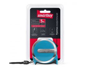 Рулетка измерительная, 5мх25мм, пластиковый ударопрочный корпус,  усиленный зацеп, Smartbuy Tools Рулетка измерительная, 5мх25мм, пластиковый ударопрочный корпус,  усиленный зацеп, Smartbuy Tools