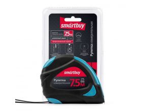 Рулетка измерительная, 7.5мх25мм, прорезиненный корпус, 2 фиксатора,  усиленный зацеп, Smartbuy Tools/48 Рулетка измерительная, 7.5мх25мм, прорезиненный корпус, 2 фиксатора,  усиленный зацеп, Smartbuy Tools/48