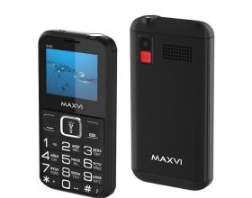 Сотовый телефон MAXVI   B200 Black Сотовый телефон MAXVI   B200 Black