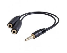 Конвертер переходник аудио Орбита TD-231 (Джек 3,5 мм на 2 гнезда 3,5мм) 10см У Конвертер переходник аудио Орбита TD-231 (Джек 3,5 мм на 2 гнезда 3,5мм) 10см У