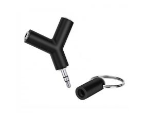 Конвертер переходник аудио Орбита OT-AVC27 (Джек 3,5 мм на 2 гнезда 3,5 мм) (УПАКОВКА 10шт) Конвертер переходник аудио Орбита OT-AVC27 (Джек 3,5 мм на 2 гнезда 3,5 мм) (УПАКОВКА 10шт)