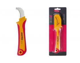 Нож для снятия изоляции с пяткой, 175 мм, нож электрика, Smartbuy Tools Нож для снятия изоляции с пяткой, 175 мм, нож электрика, Smartbuy Tools